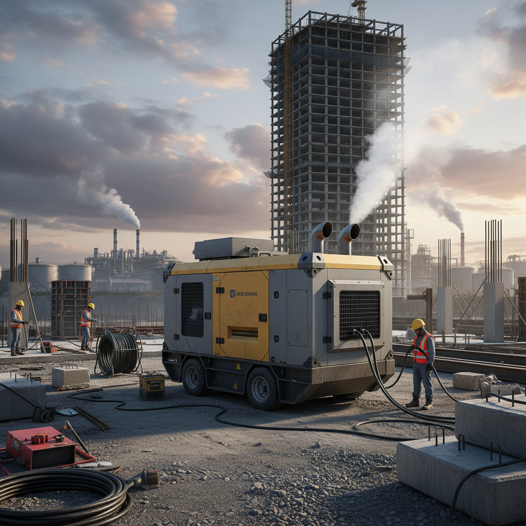 Generator Set For Construction Sites And Heavy Industry