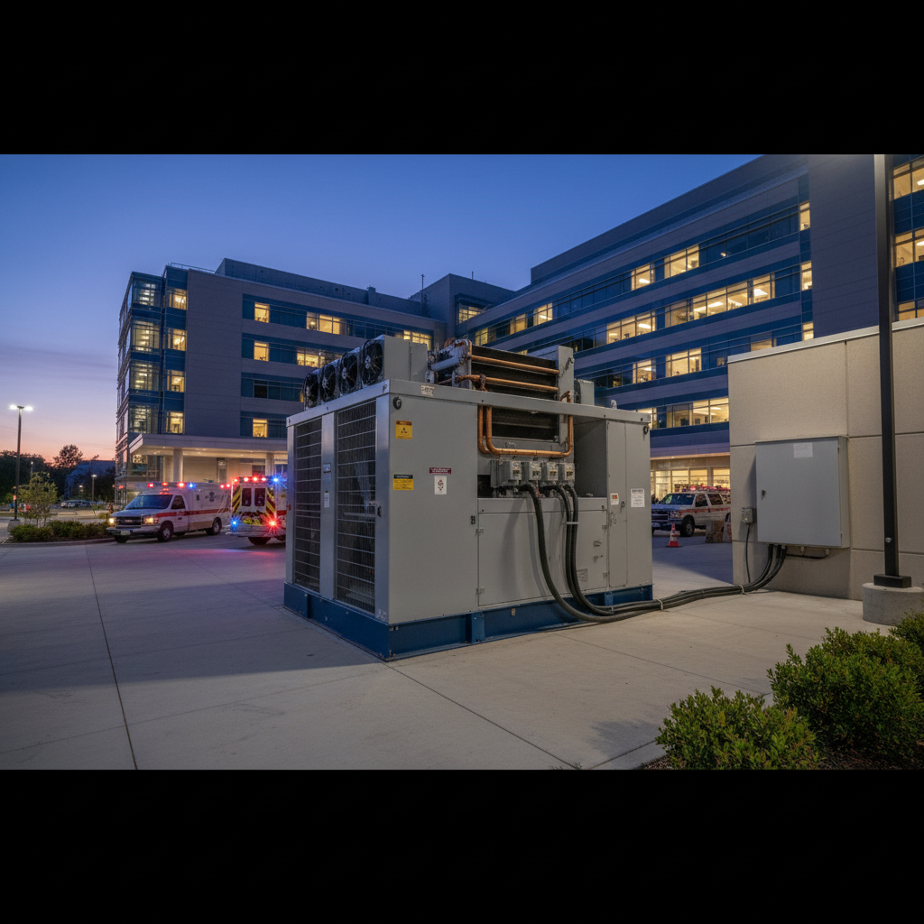 Electric Generator For Hospitals And Healthcare Facilities