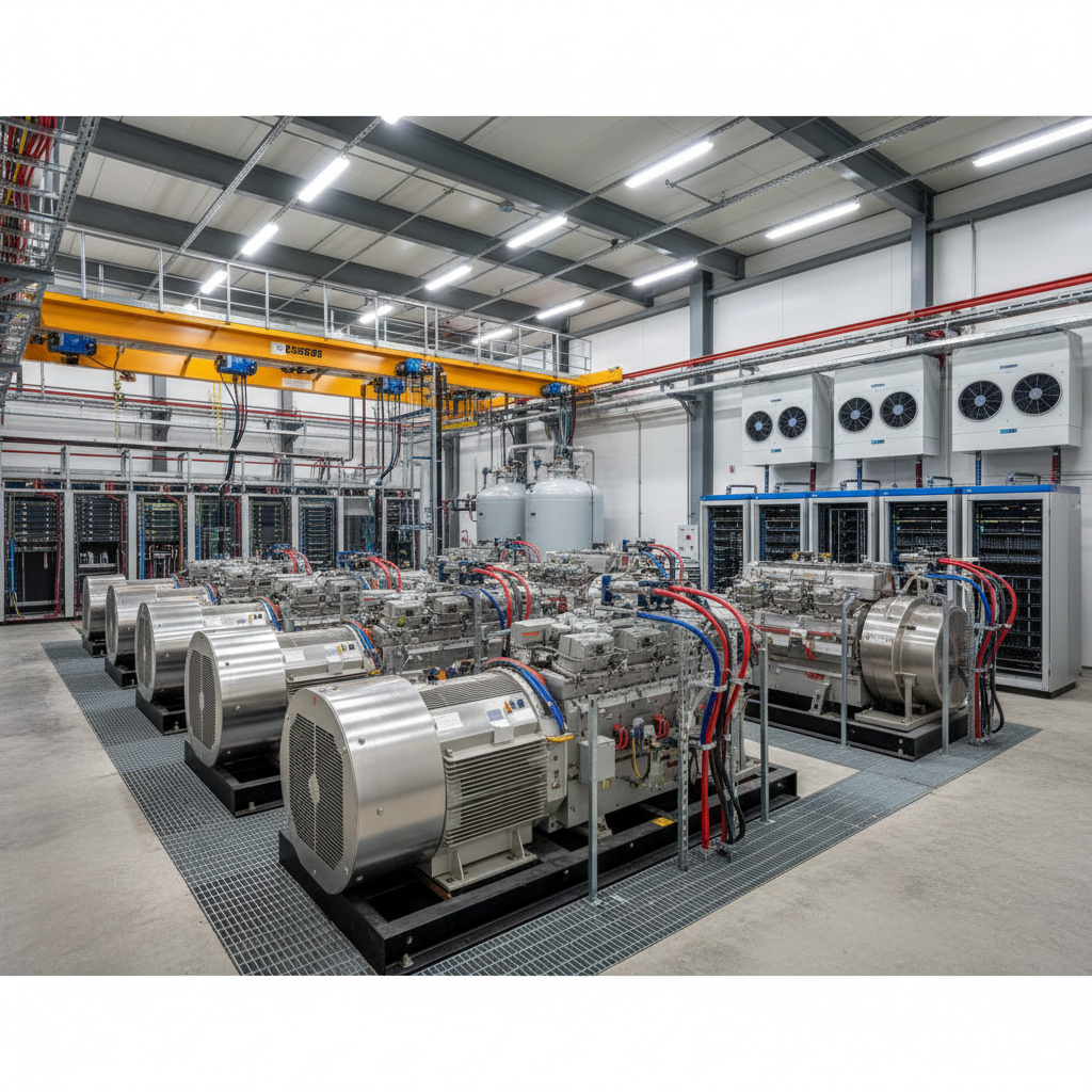 Electric Generator For Data Centers And IT Infrastructure