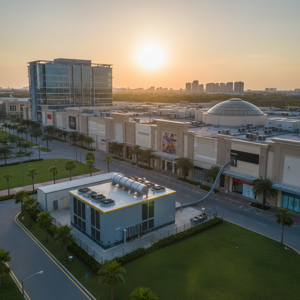 Backup Generator For Commercial Buildings And Retail Malls