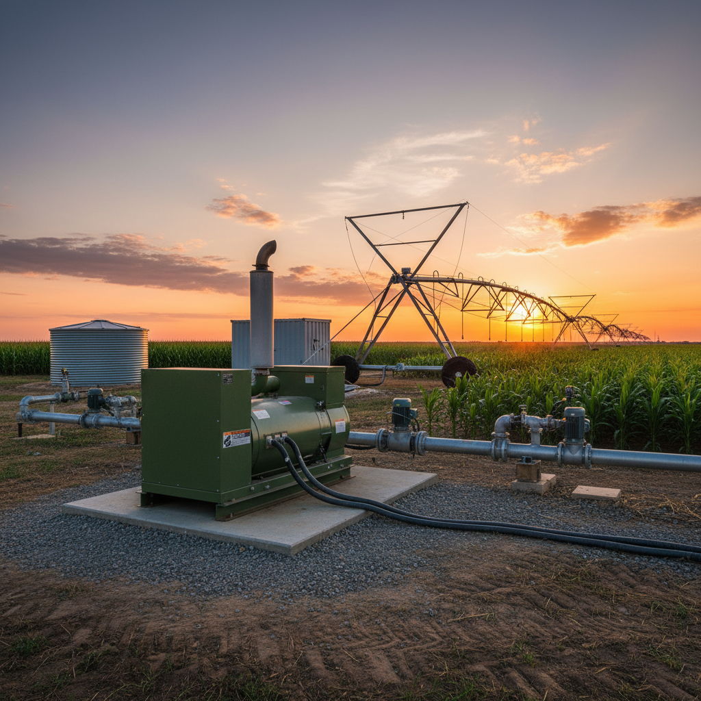 Backup Generator For Agriculture And Irrigation Systems