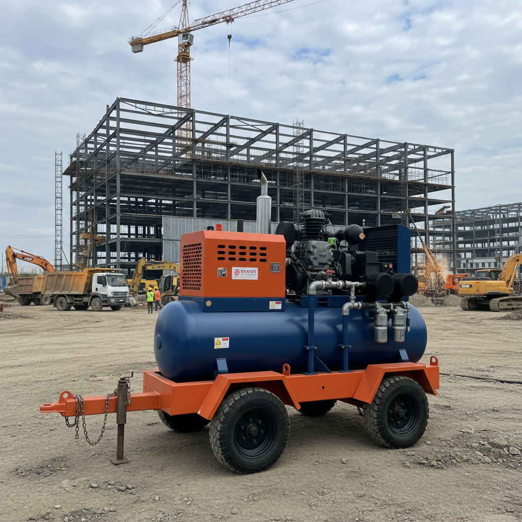 Commercial Air Compressors For Construction And Heavy Duty Engineering