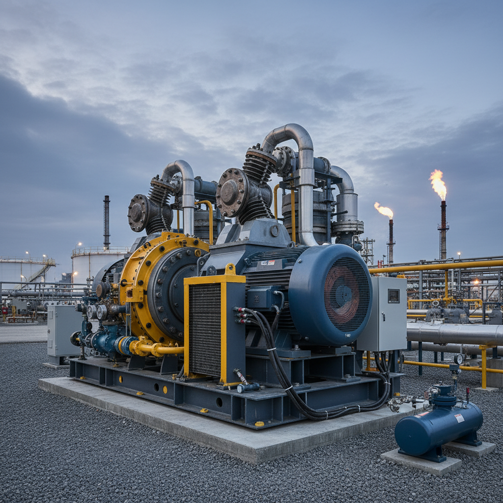 Electric Air Compressor For Energy Oil And Gas Industries
