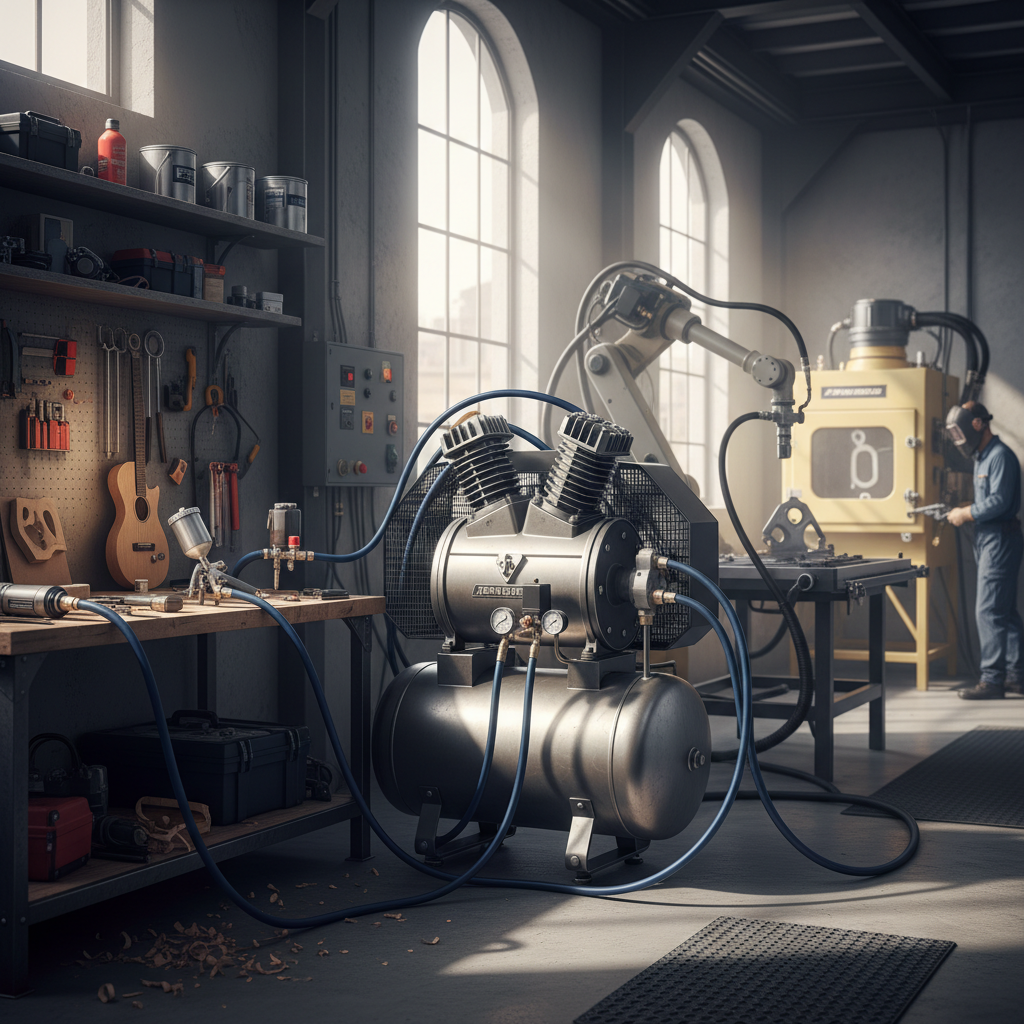 Air Compressor For Industry For DIY Projects And Integrated Workshops