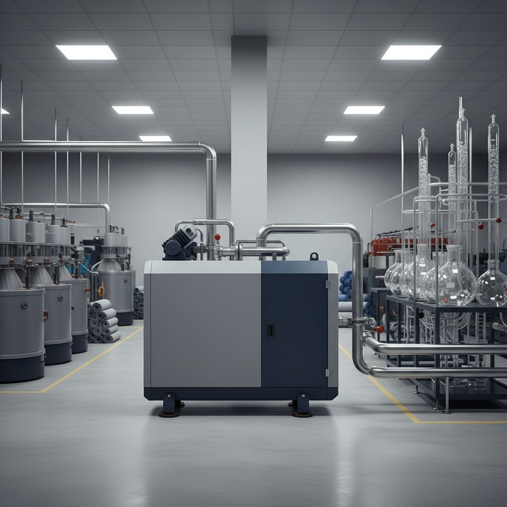 Quiet Air Compressor For Textile And Chemical Production