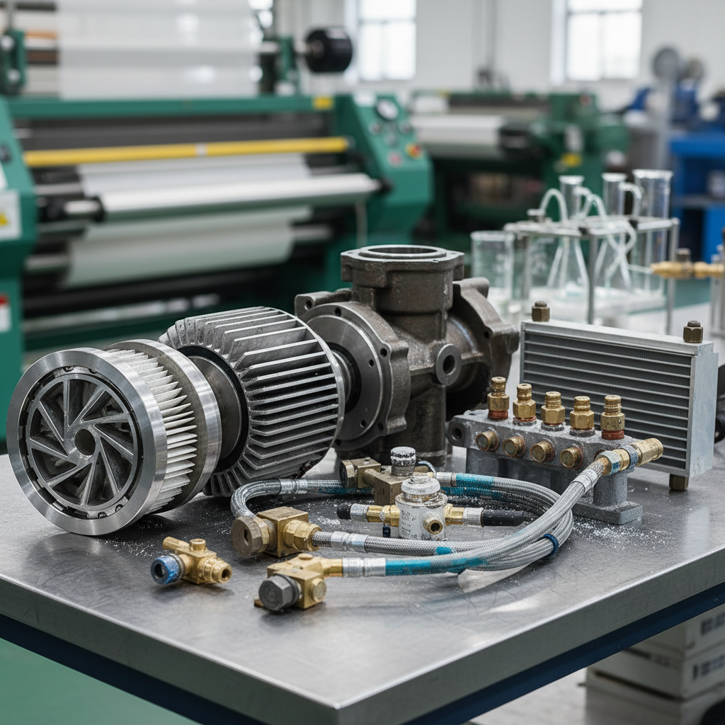 Air Compressor Parts For Textile And Chemical Production