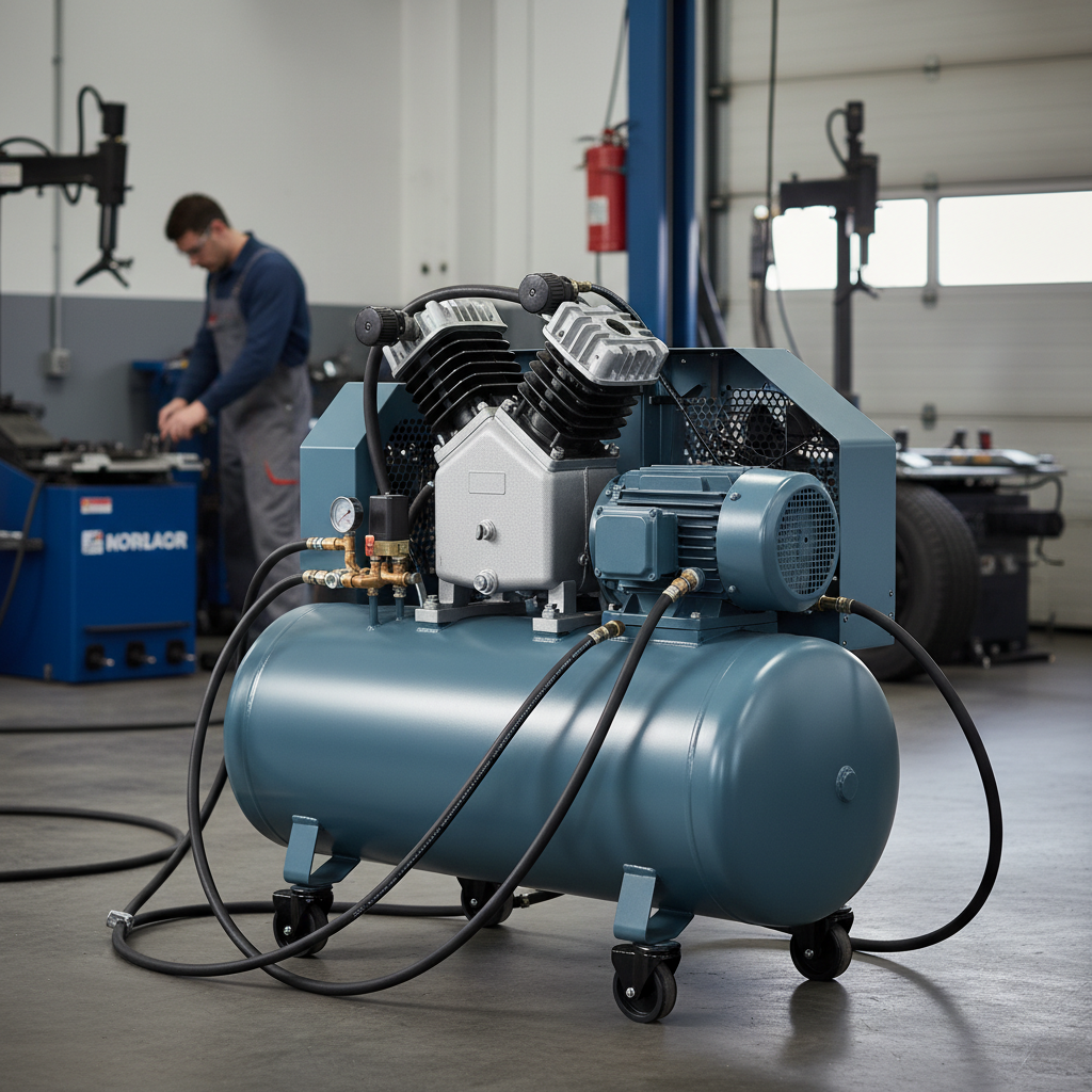 Screw Air Compressor For Automotive Repair And Maintenance