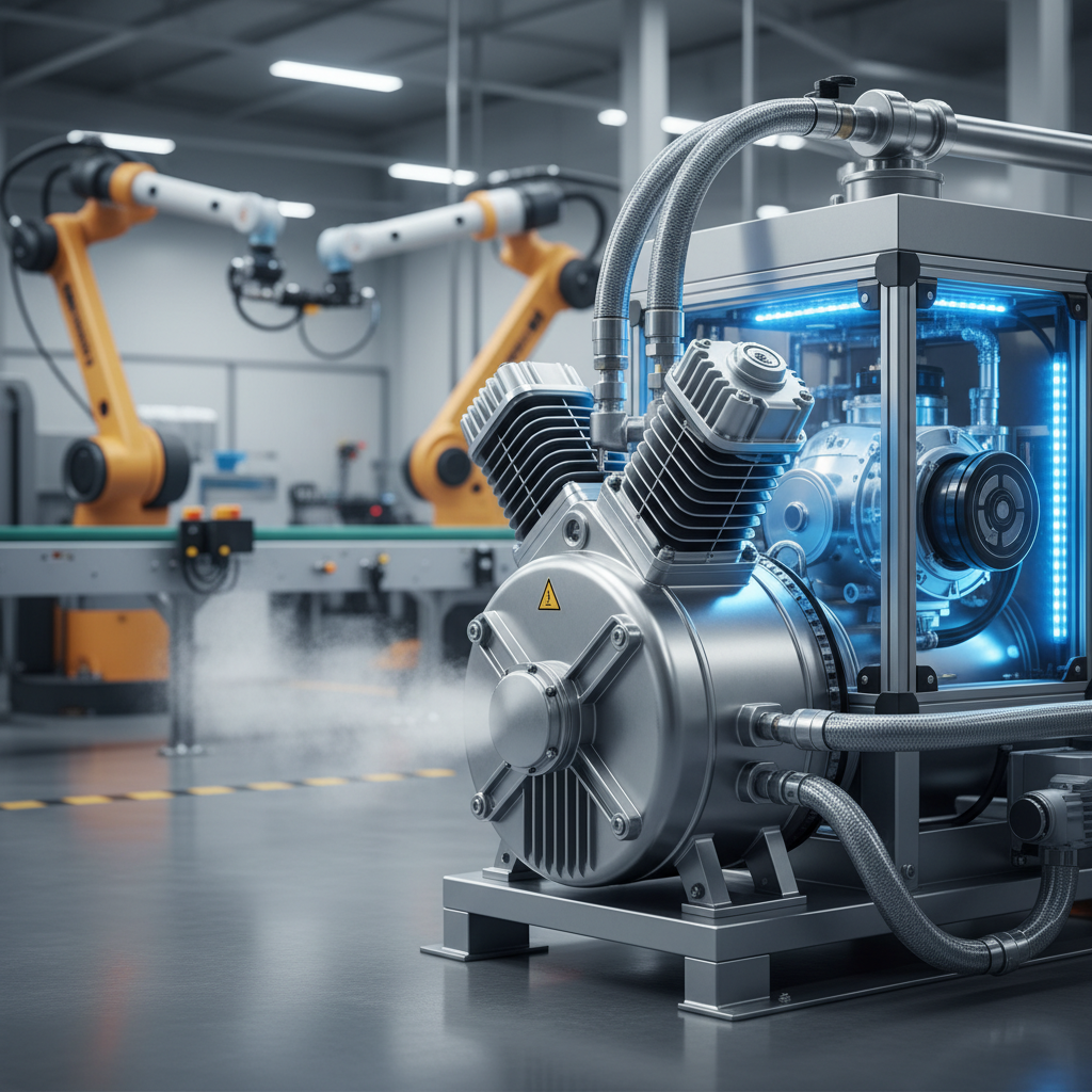 Oil Free Air Compressor For Industrial Manufacturing And Automation