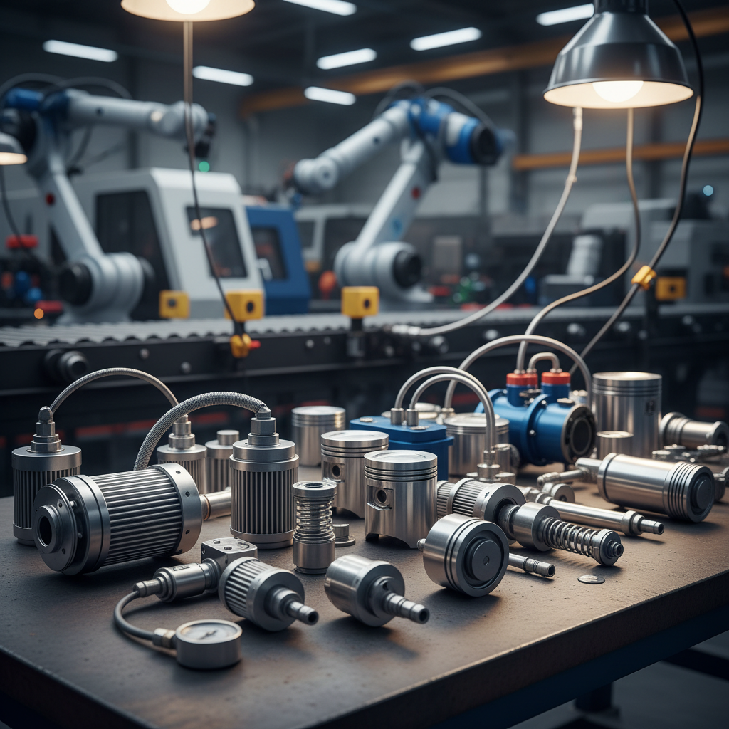 Air Compressor Parts For Industrial Manufacturing And Automation