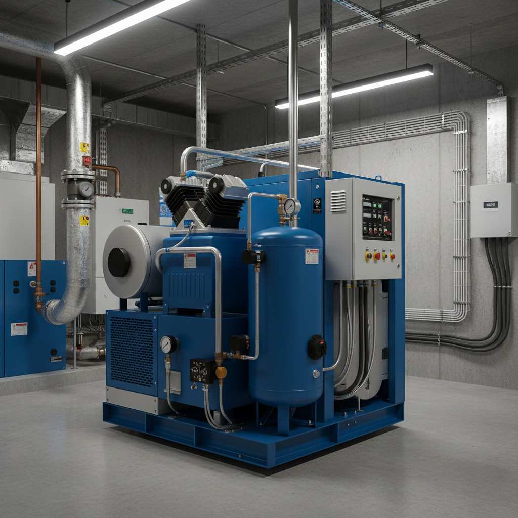 All In 1 Air Compressor For Commercial HVAC And Building Systems