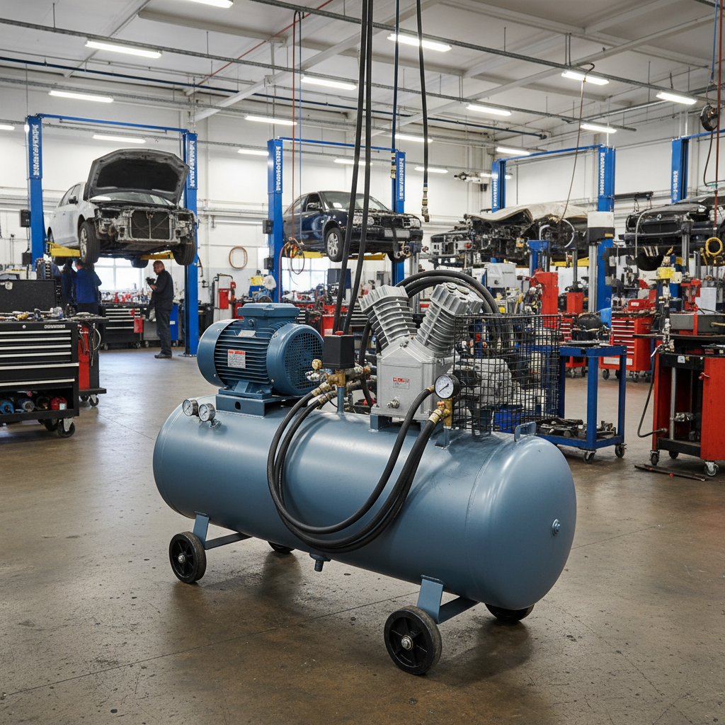 Air Compressor For Industry For Automotive Repair And Maintenance