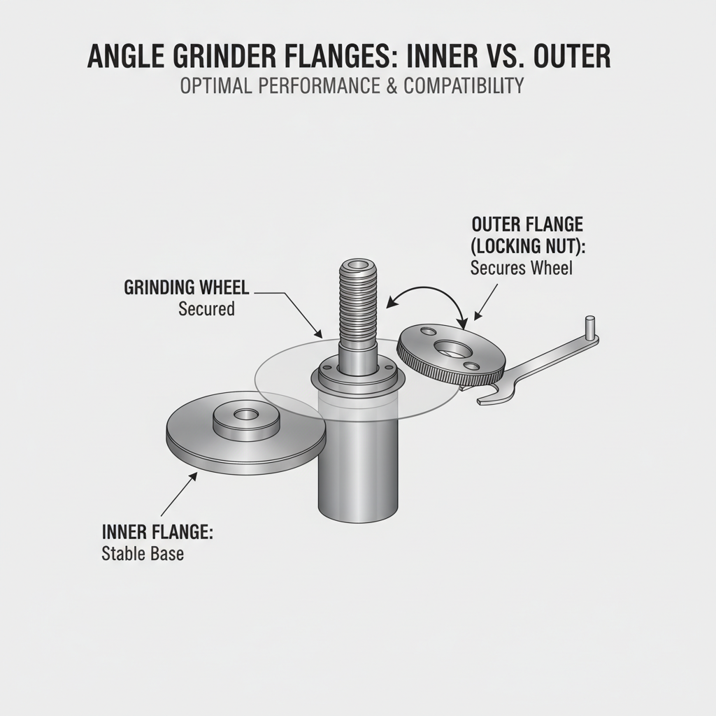 What Is the Difference Between an Angle Grinder Inner Flange and Outer Flange?