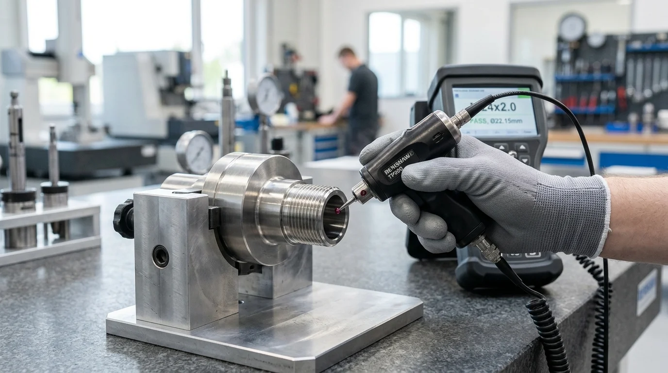 Automated Thread Inspection Improves Accuracy of CNC Hardware Components