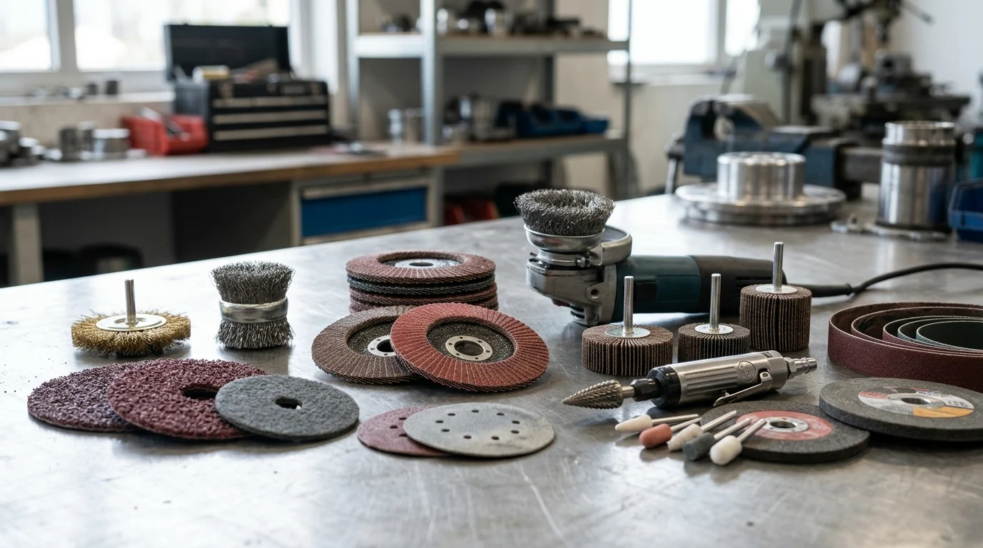 Industrial Surface Finishing Projects Increase Demand for Angle Grinder Polishing Accessories