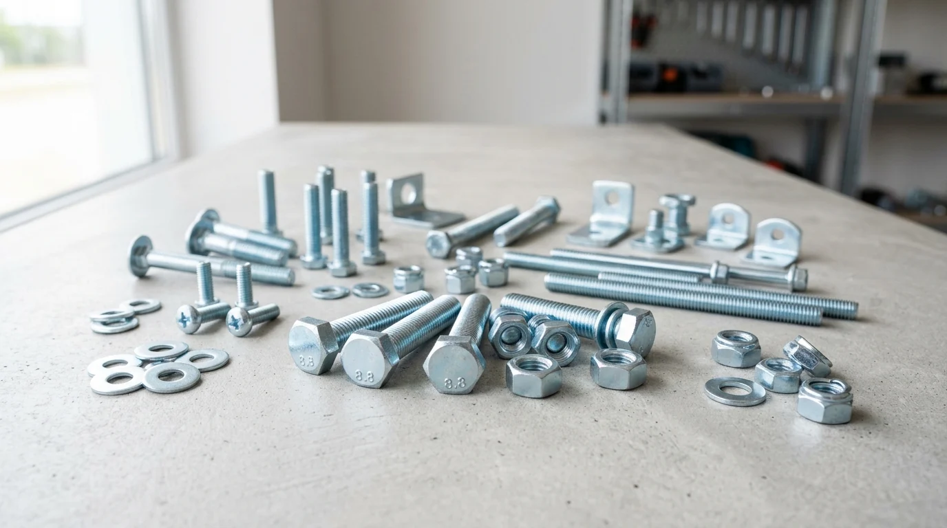 Zinc-Plated Hardware Parts Improve Corrosion Resistance in Industrial Applications