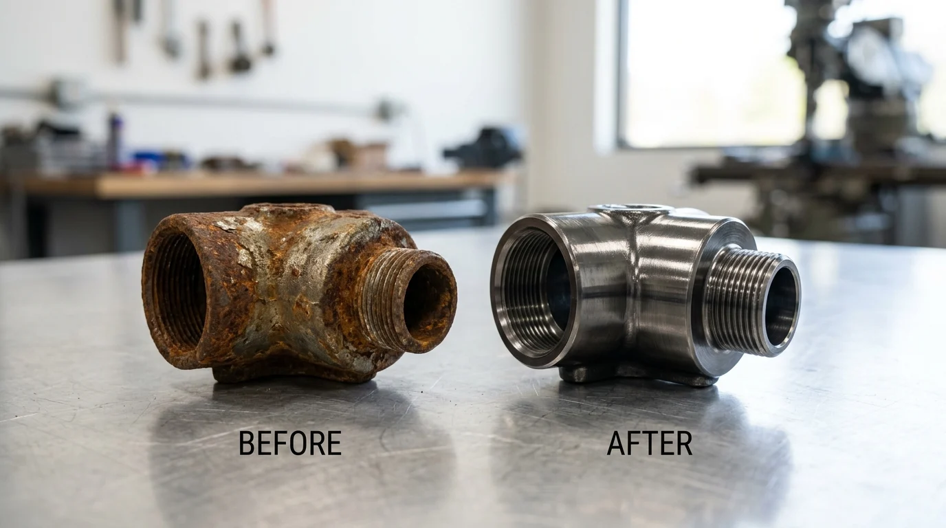 Rust Removal and Polishing Conversion Joint: A Practical Solution for Metal Surface Preparation