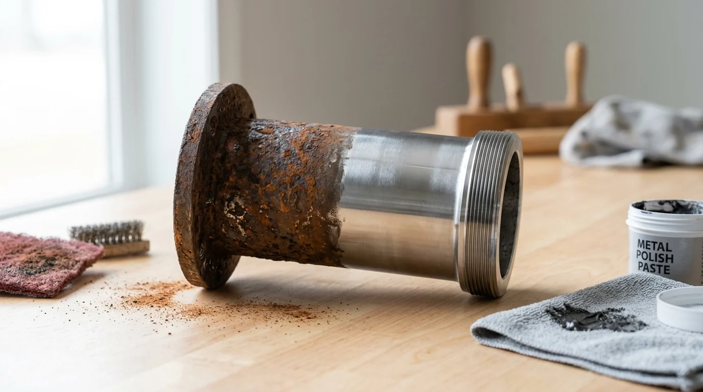 How a Rust Removal and Polishing Conversion Joint Improves Metal Polishing Efficiency
