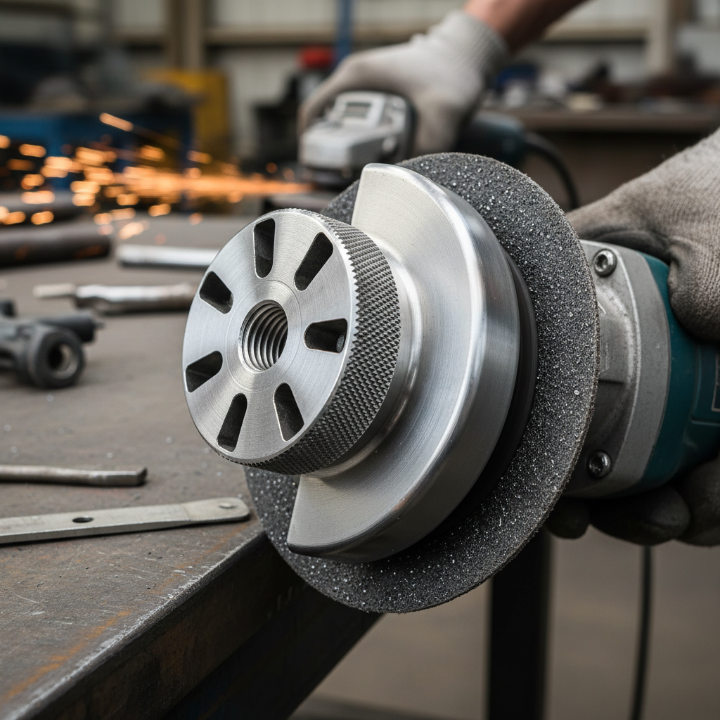Angle Grinder Lock Nut For Weld Blending