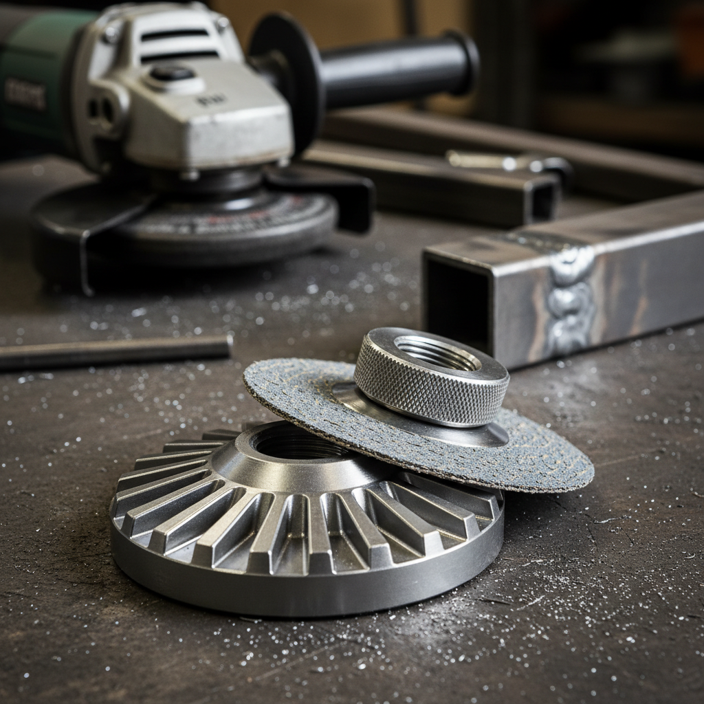 Angle Grinder Flange Nuts For Weld Blending