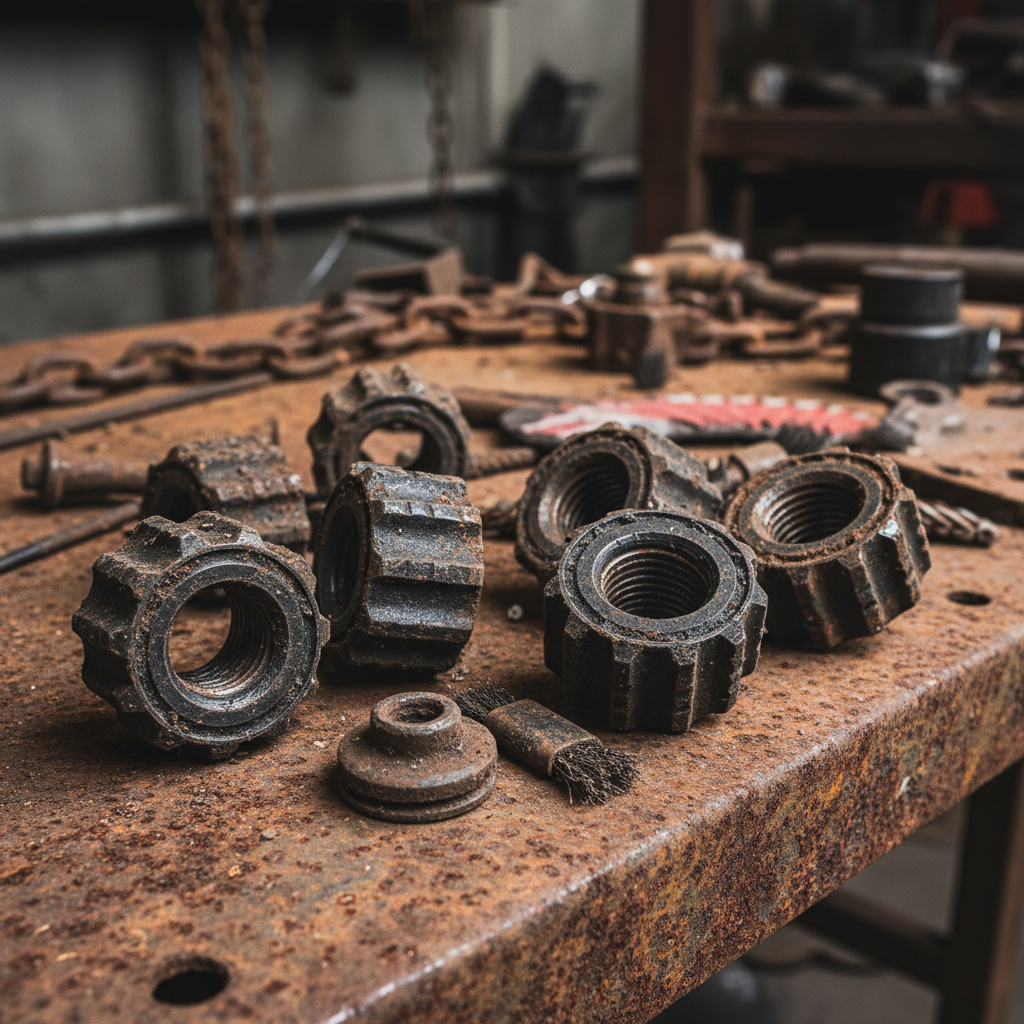 Angle Grinder Nuts For Rust Removal