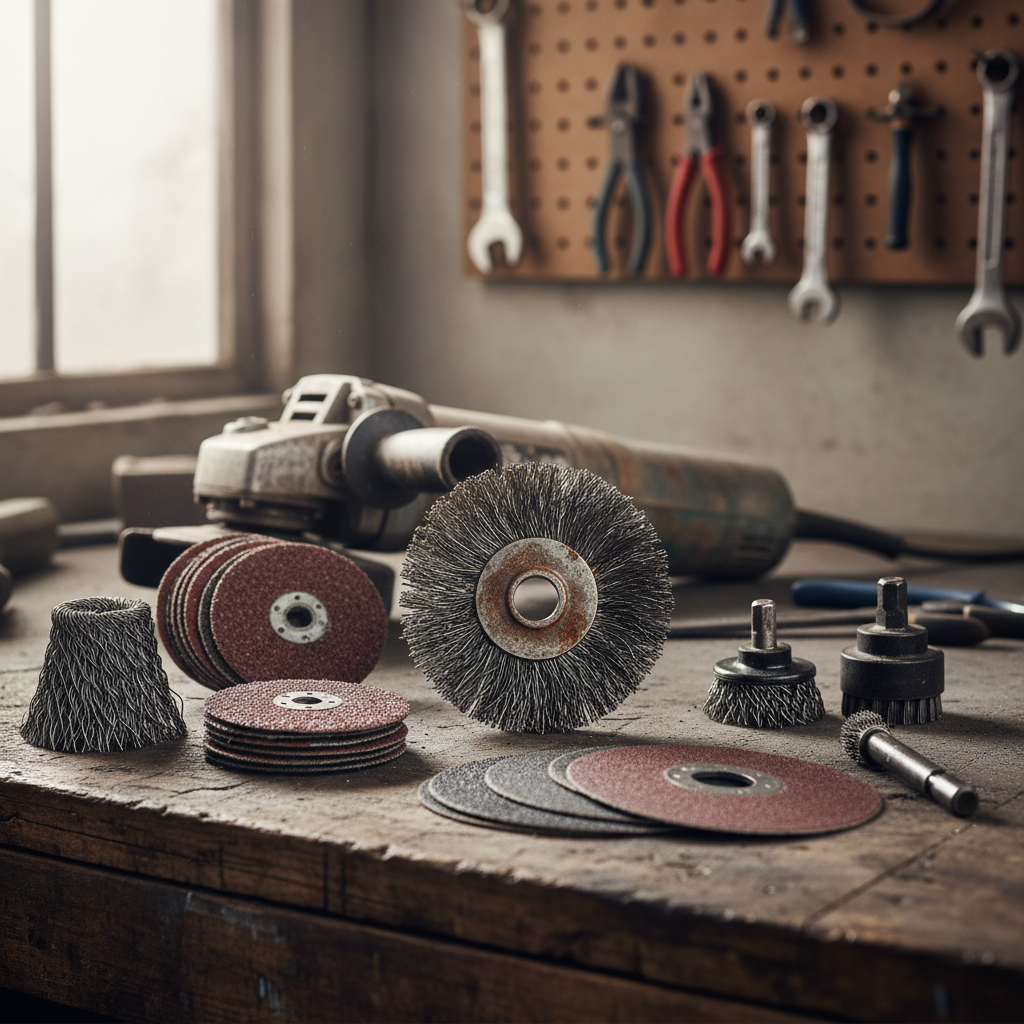 Angle Grinder Accessories For Rust Removal