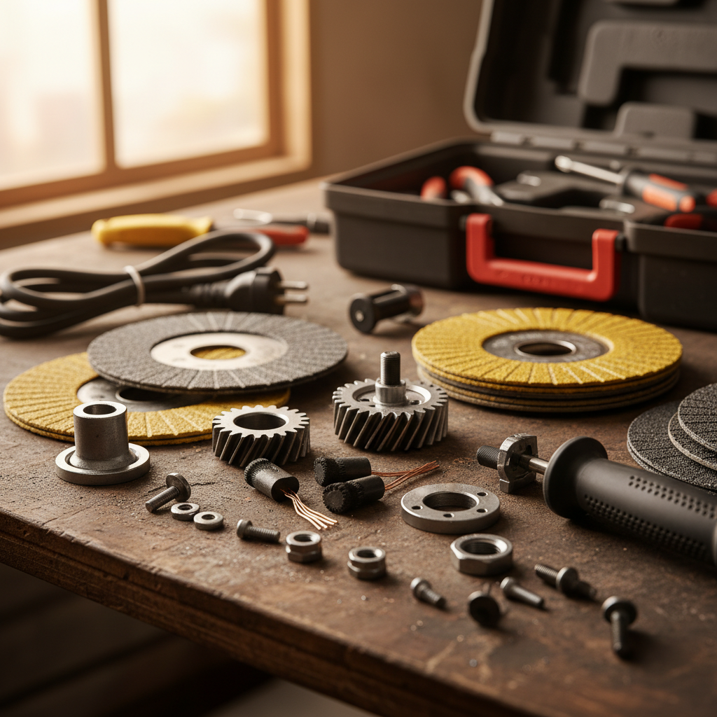 Angle Grinder Spare Parts For Tool Maintenance