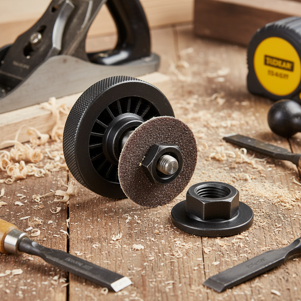 Angle Grinder Flange Nuts For Wood Sanding