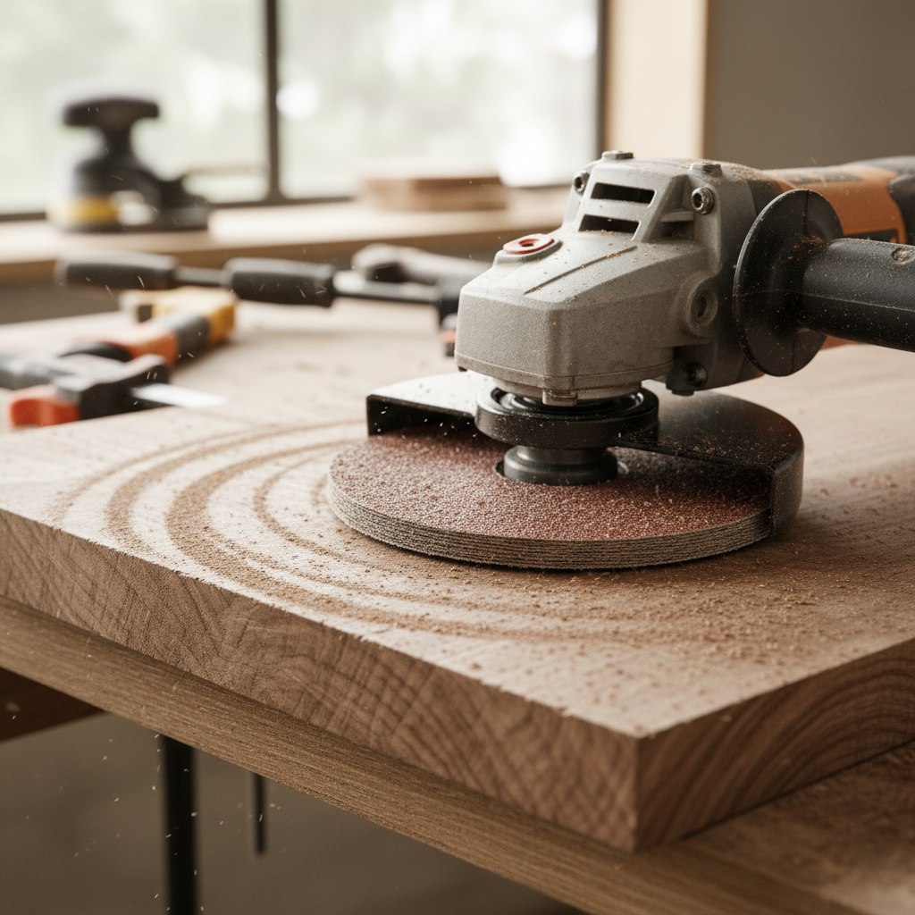 Angle Grinder Arbor Adapter For Wood Sanding