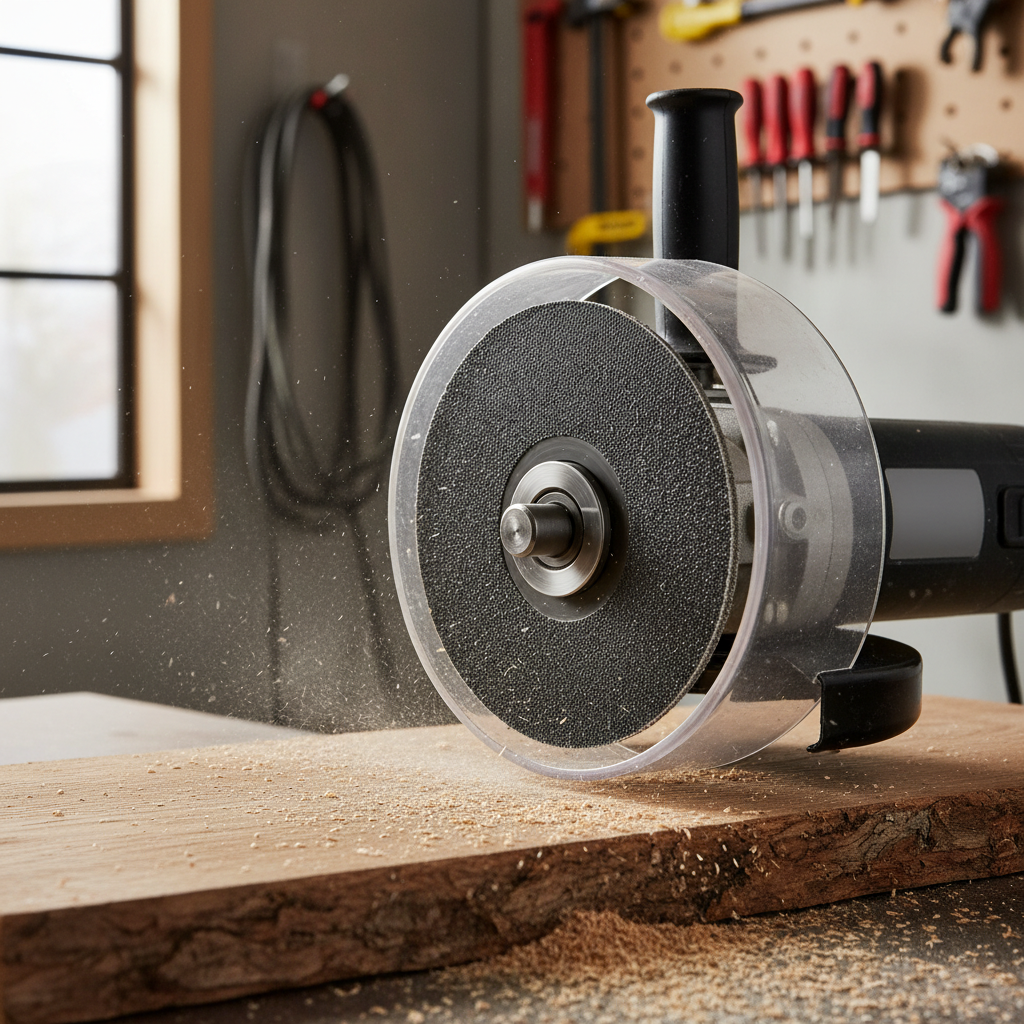 Angle Grinder Backing Flange For Wood Sanding