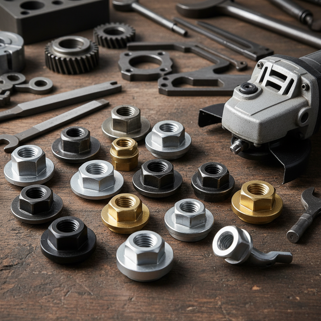 Angle Grinder Nuts For Equipment Customization