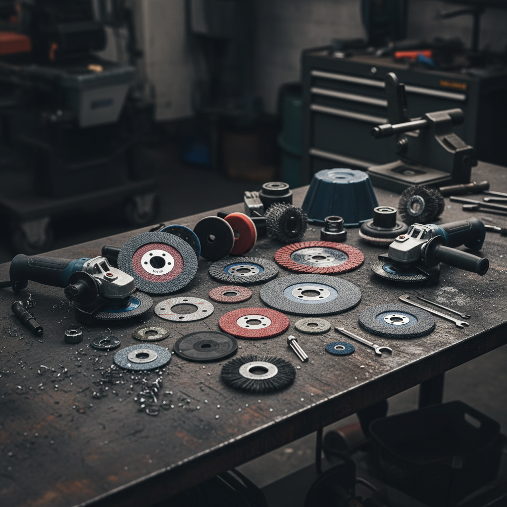 Angle Grinder Accessories For Equipment Customization