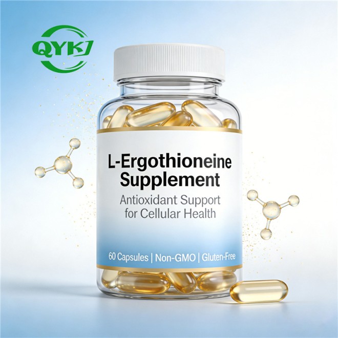 L-Ergothioneine Capsules Supplement for Skin Whitening and Anti-Aging