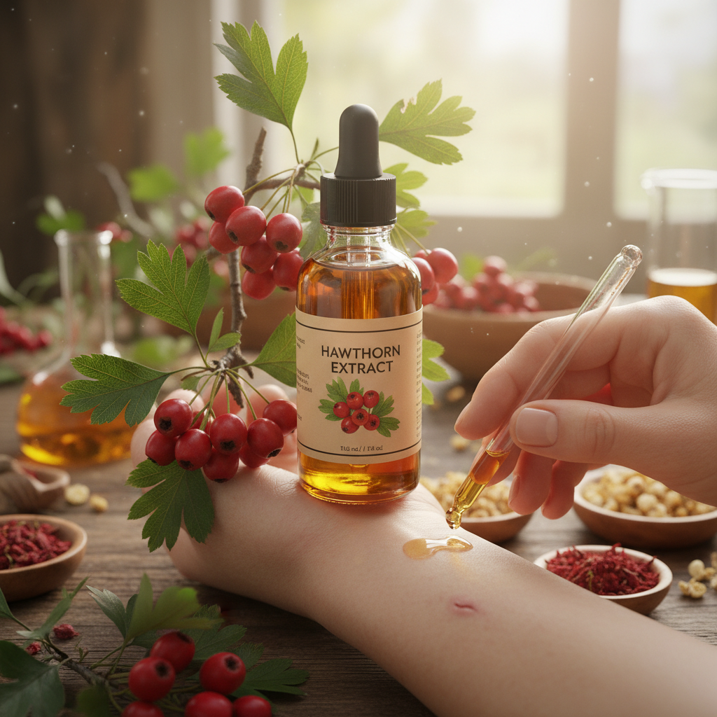 Hawthorn Extract For Skin Repair
