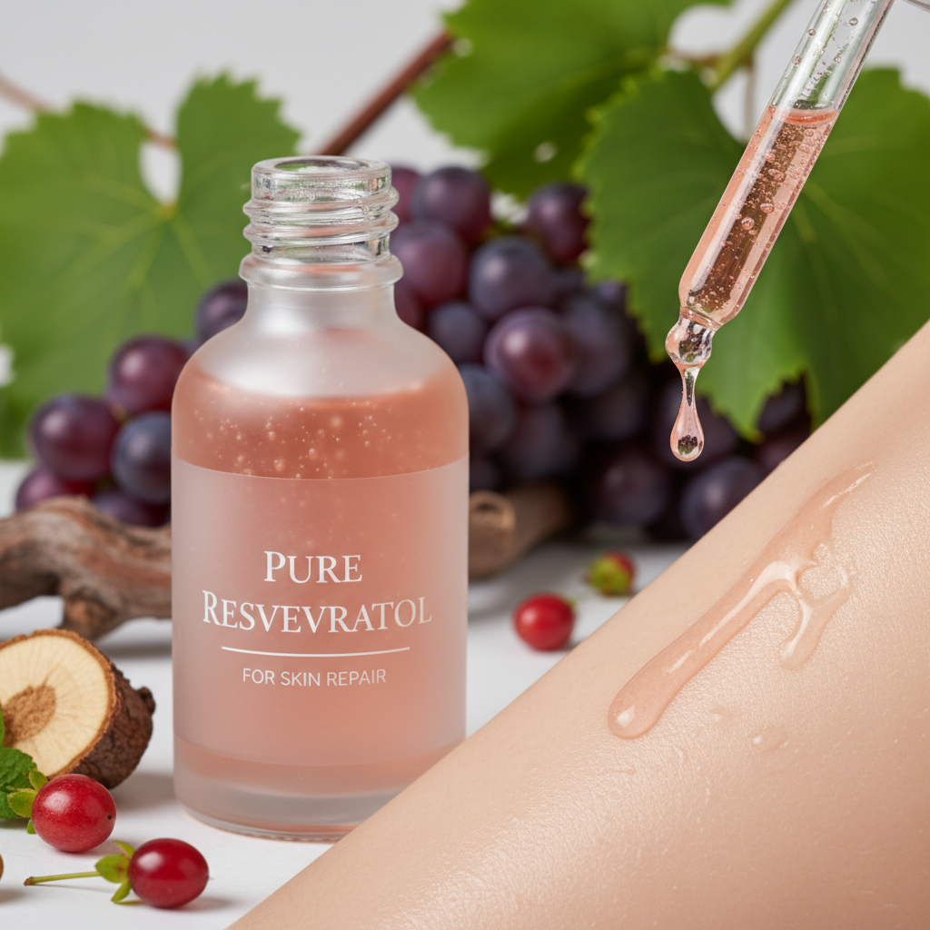 Pure Resveratrol For Skin Repair