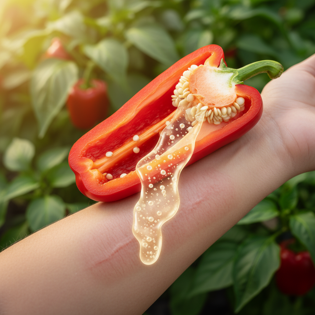 Capsaicin Pepper For Skin Repair
