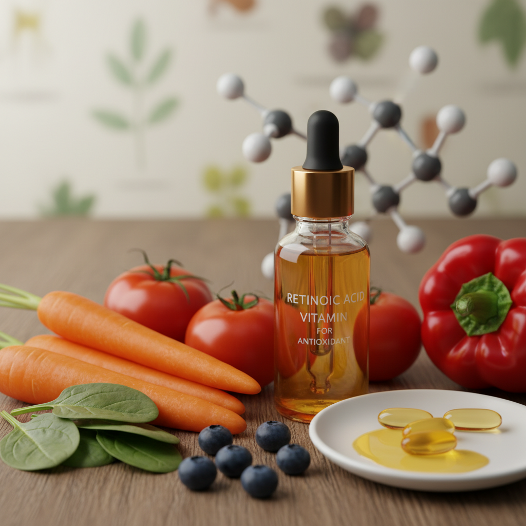 Retinoic Acid Vitamin For Antioxidant