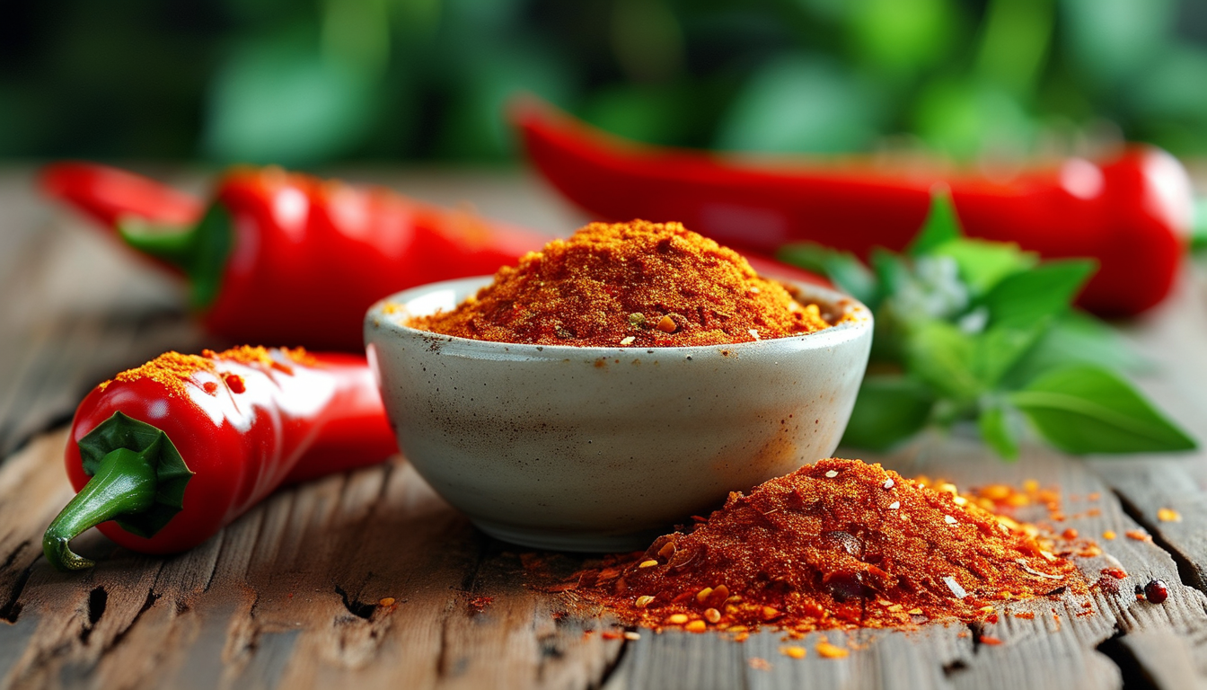 Capsaicin Pepper For Antioxidant
