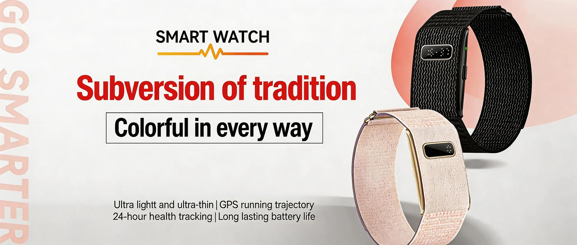 Colorful Interchangeable Strap small screen Fitness Tracker (1)