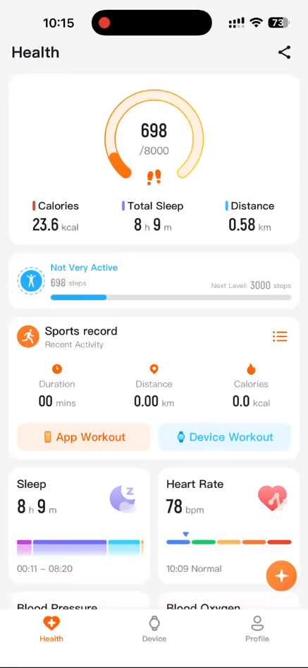All-Round Health Dashboard