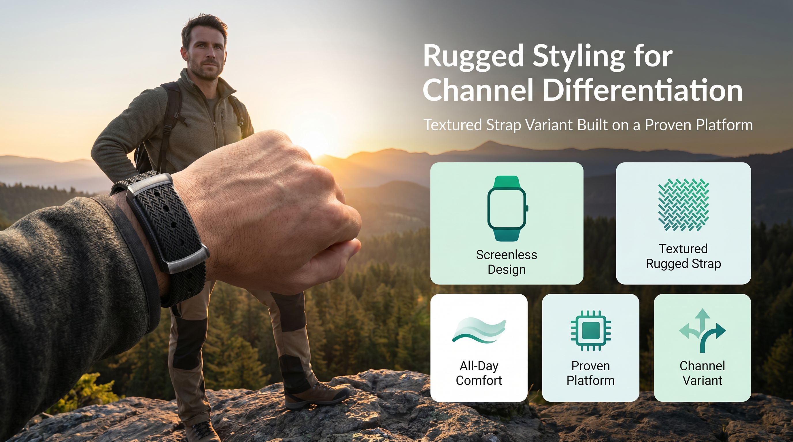 Colorful Interchangeable Strap small screen Fitness Tracker (1)