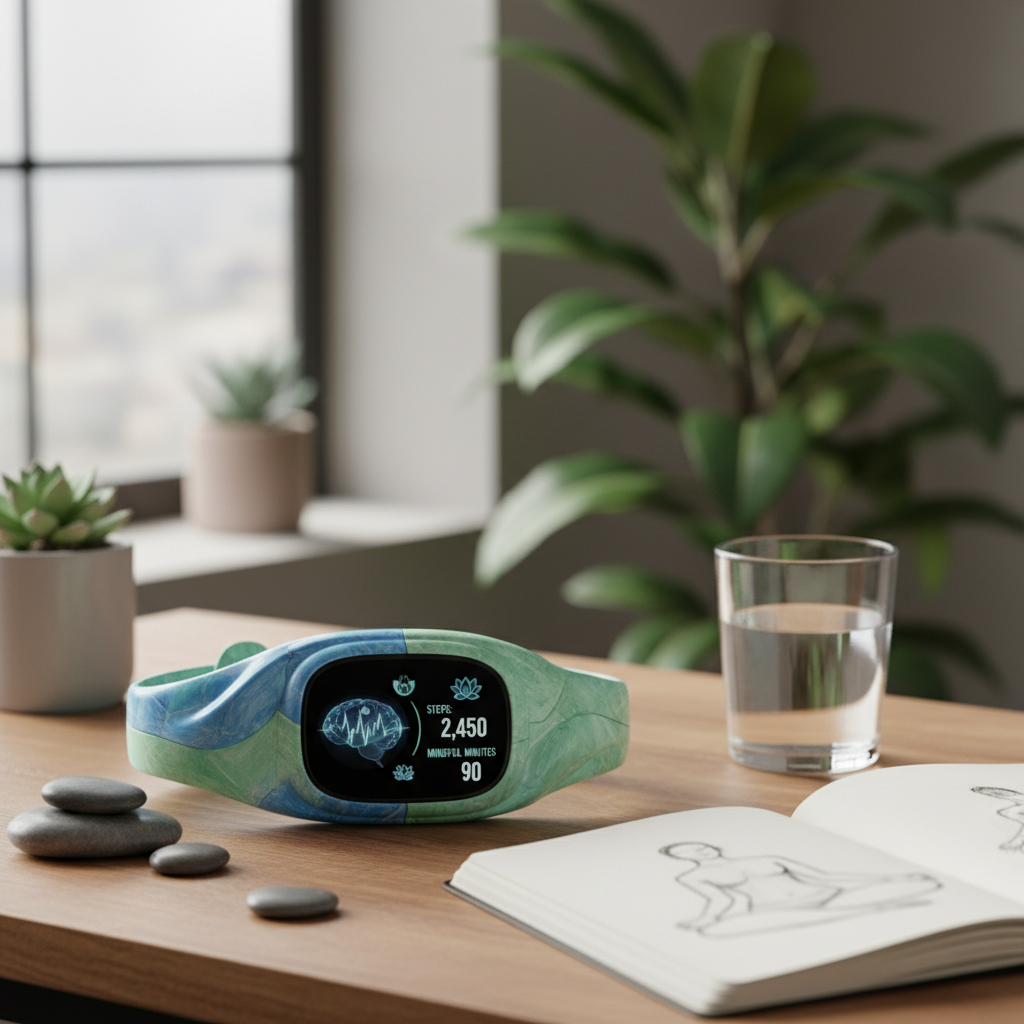Fitness Step Tracker For Mental Wellness