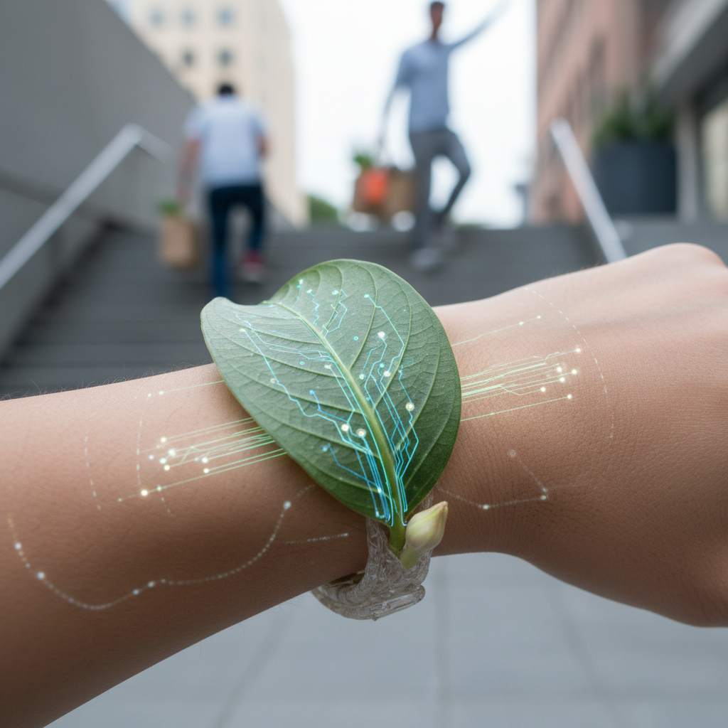 Leaf Fitness Tracker For Invisible Daily Activity