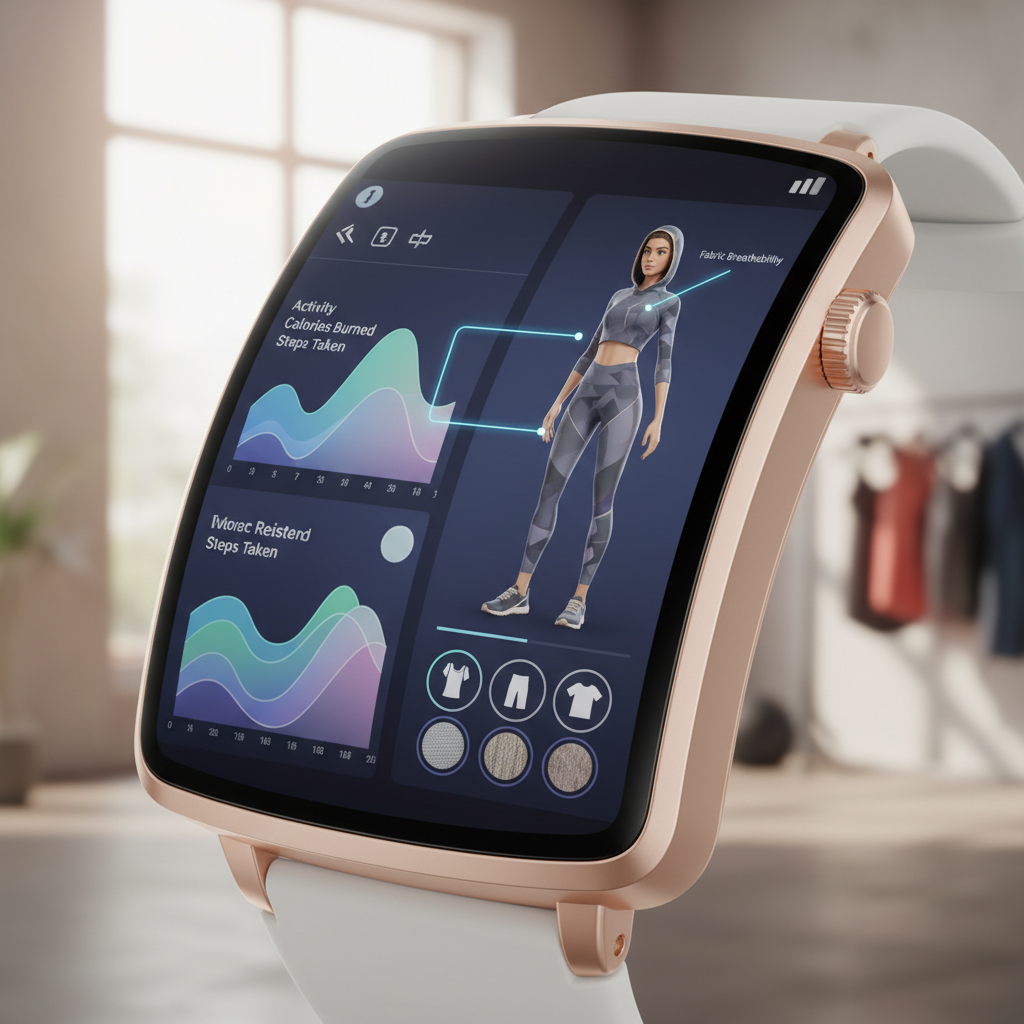 Fitness Track App For Fashion Integration