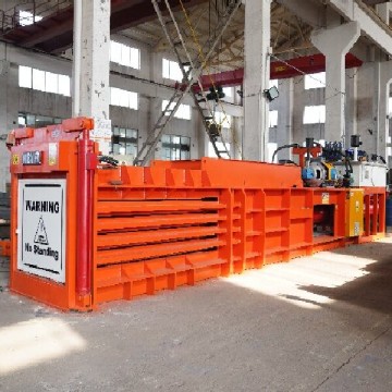 NKW40BD Small Size Horizontal Semi-Automatic Hydraulic Baler