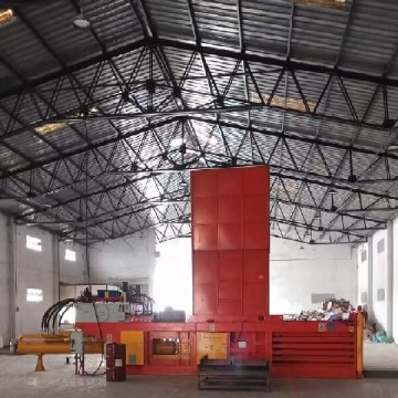 NKW160BD Large Size Horizontal Semi-Automatic Baler
