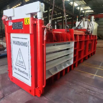 NKW60BD Small Size Horizontal Semi-Automatic Hydraulic Baler