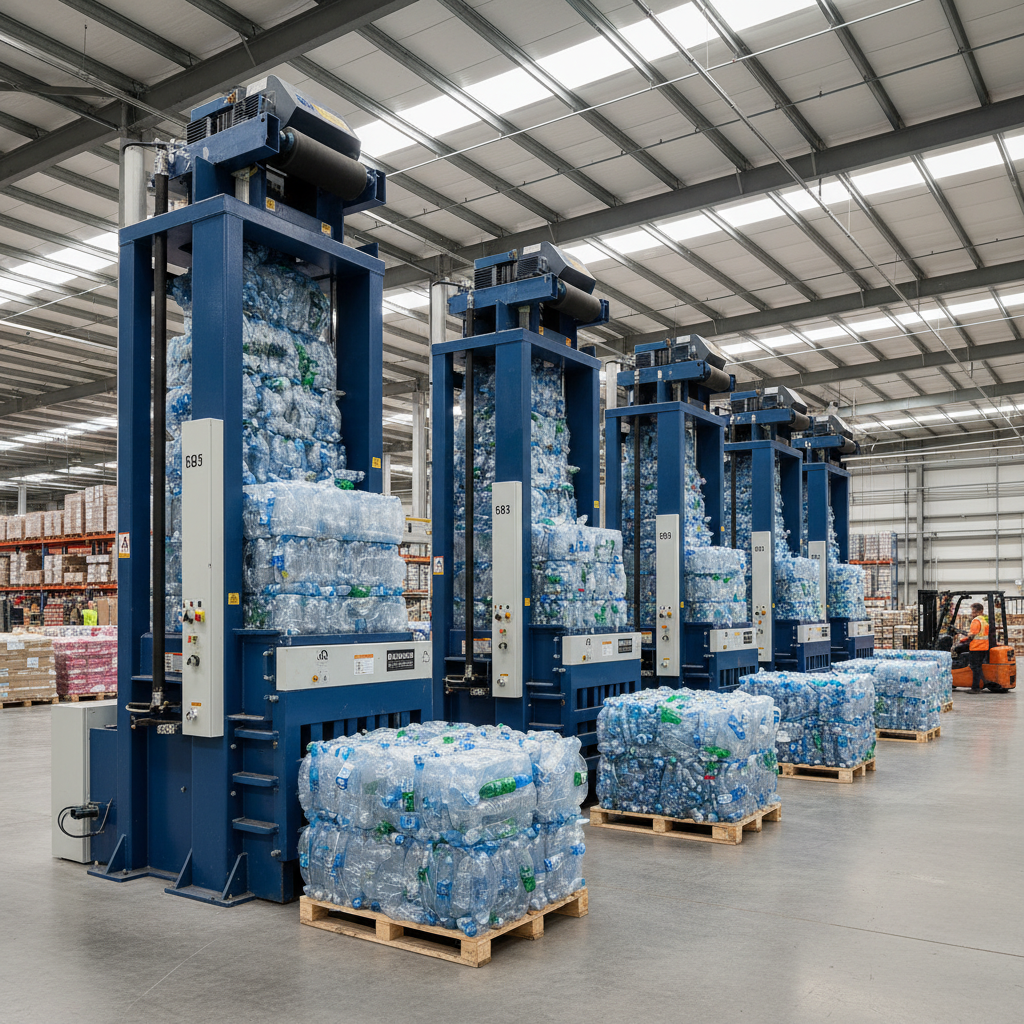 Pet Bottle Vertical Balers For Large-Scale Retail Hubs