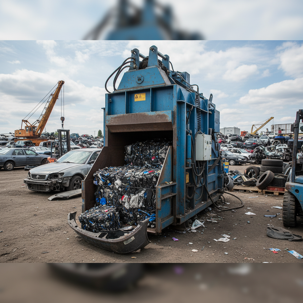 Plastic Balers For Auto Salvage Yards