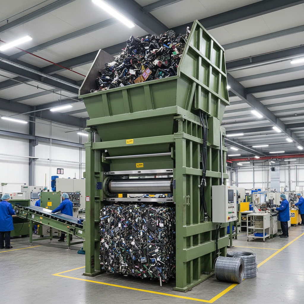 Mill Size Baler For Electronics Manufacturing