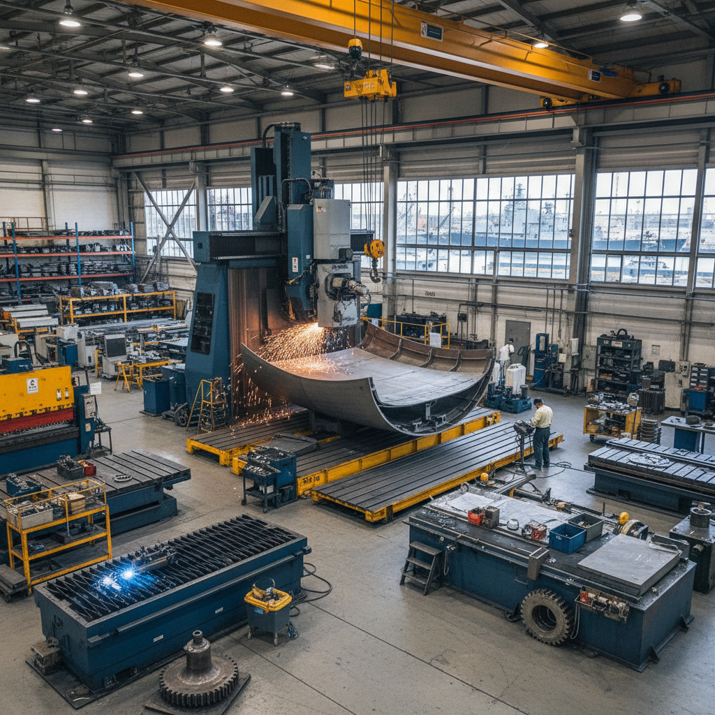 Metal Fabrication Cnc For Marine And Naval Engineering